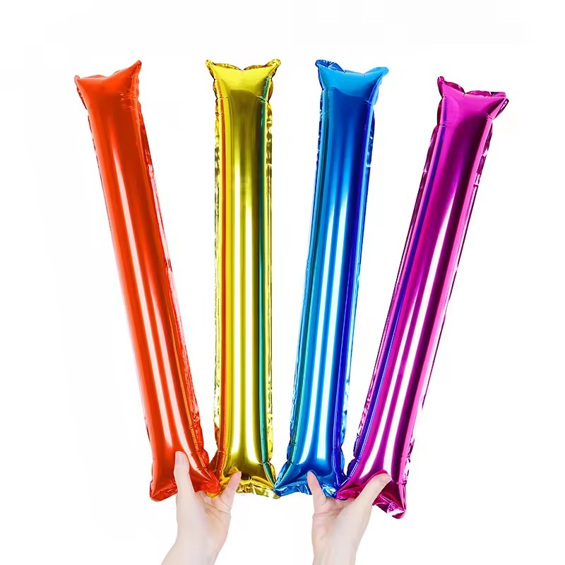 Party Games Gender Reveal - 10/30 szt. Folia aluminiowa nadmuchiwany kij