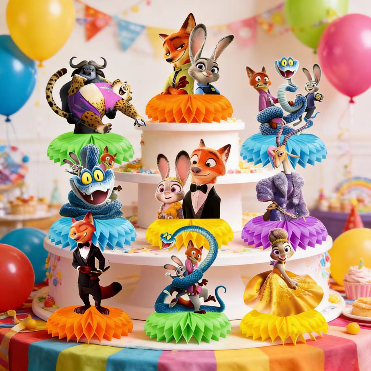 Zootopia Party Games - Dekoracja na biurko Judy Honeycomb Zootopia,