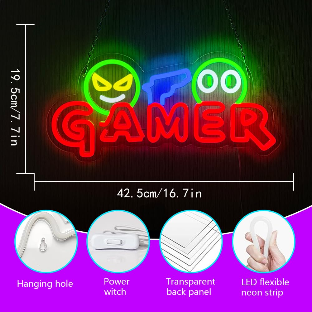 Neonowy Znak LED dla Graczy, K – Party Games For Christmas recenzja i cena