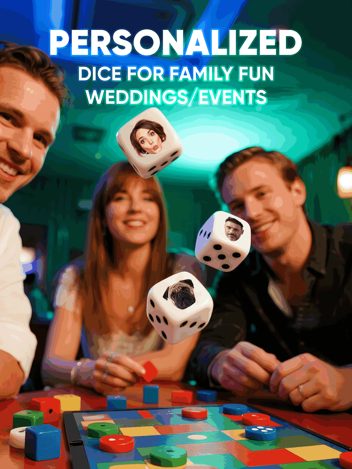 Kostki z własnym zdjęciem, per – Party Games For Christmas recenzja i cena