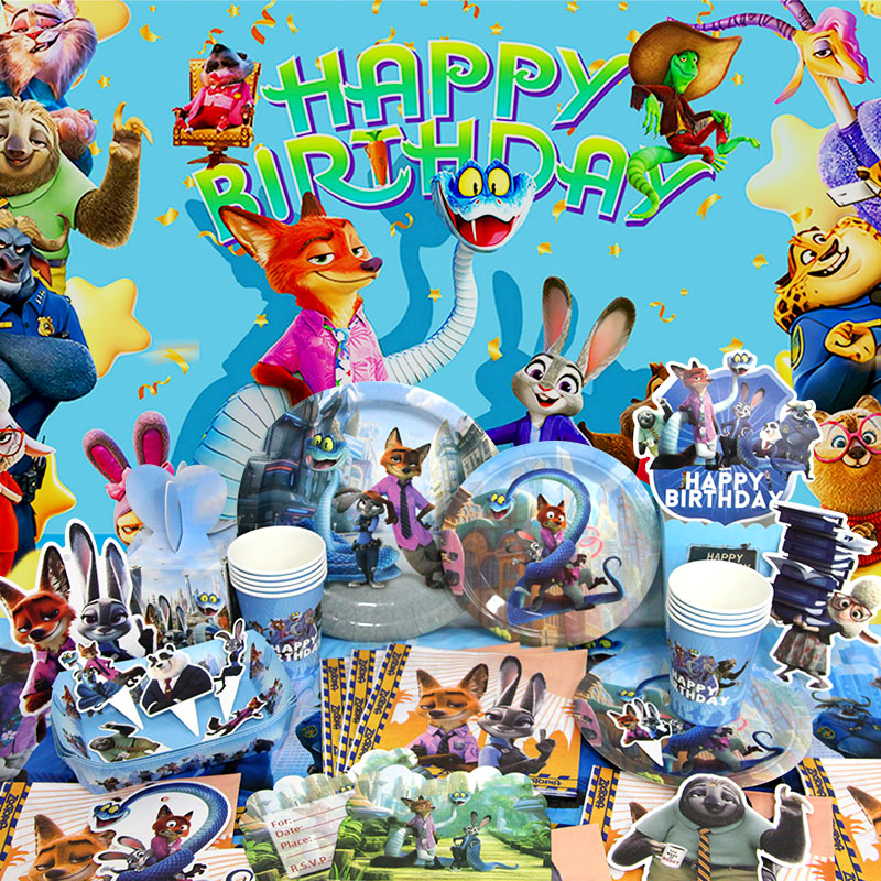 Dekoracje na przyjęcie urodzin – Zootopia Party Games recenzja i cena