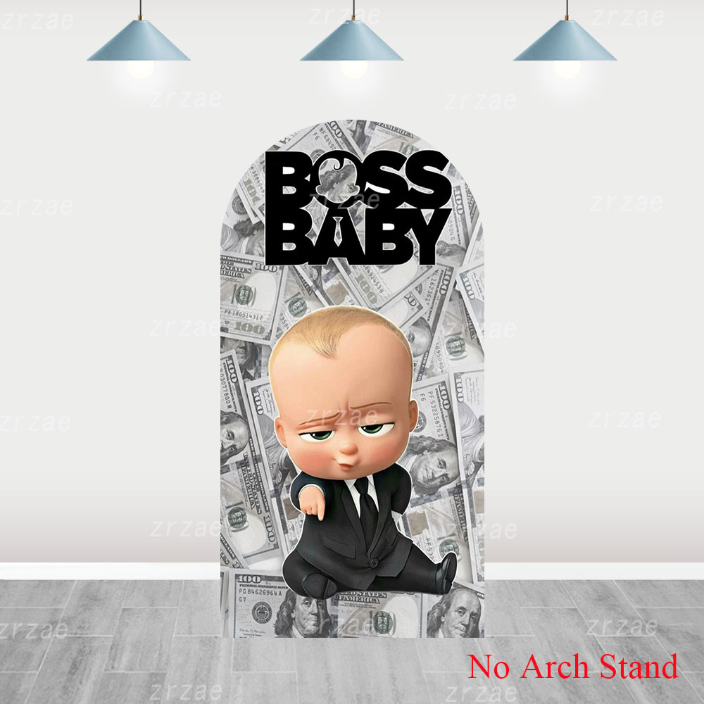 Tło fotograficzne Boss Baby, ł – Party Games Baby Shower recenzja i cena