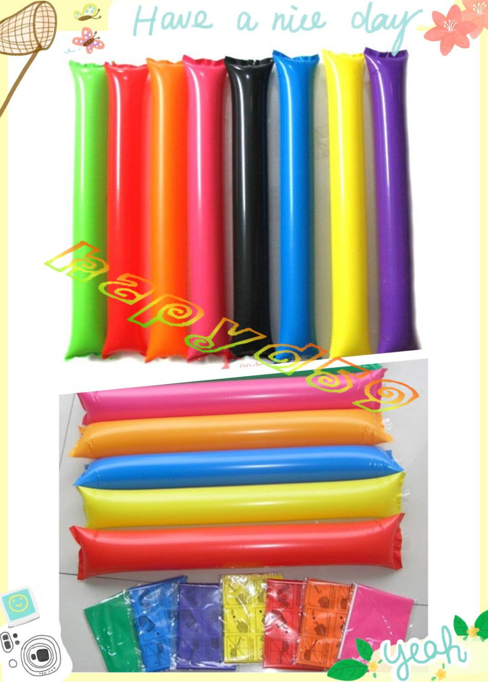 100 sztuk 60cm clapper ballon  – Party Games Gender Reveal recenzja i cena