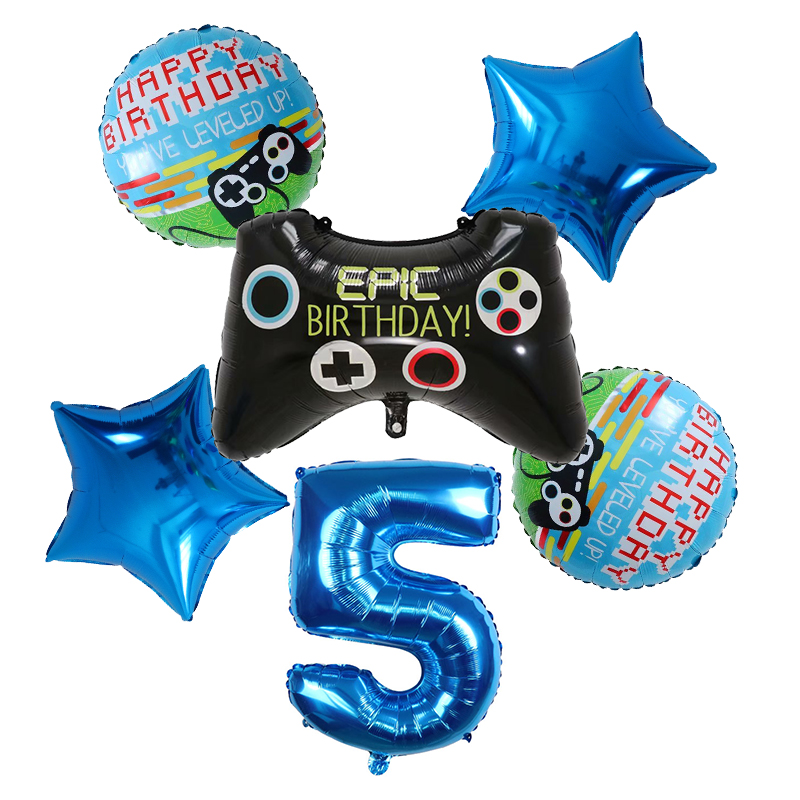 6 szt. Balony foliowe z heliem – Party Games Baby Shower recenzja i cena
