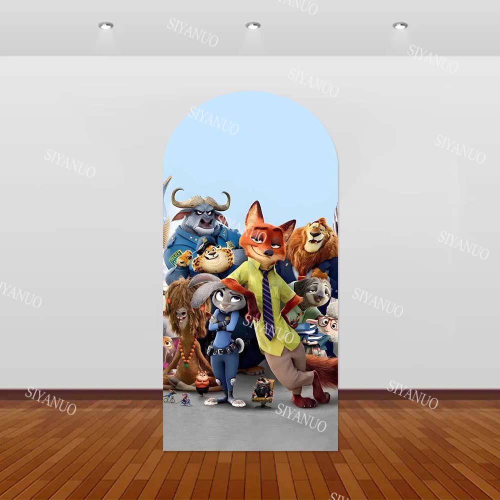 Tło fotograficzne na przyjęcie – Zootopia Party Games recenzja i cena