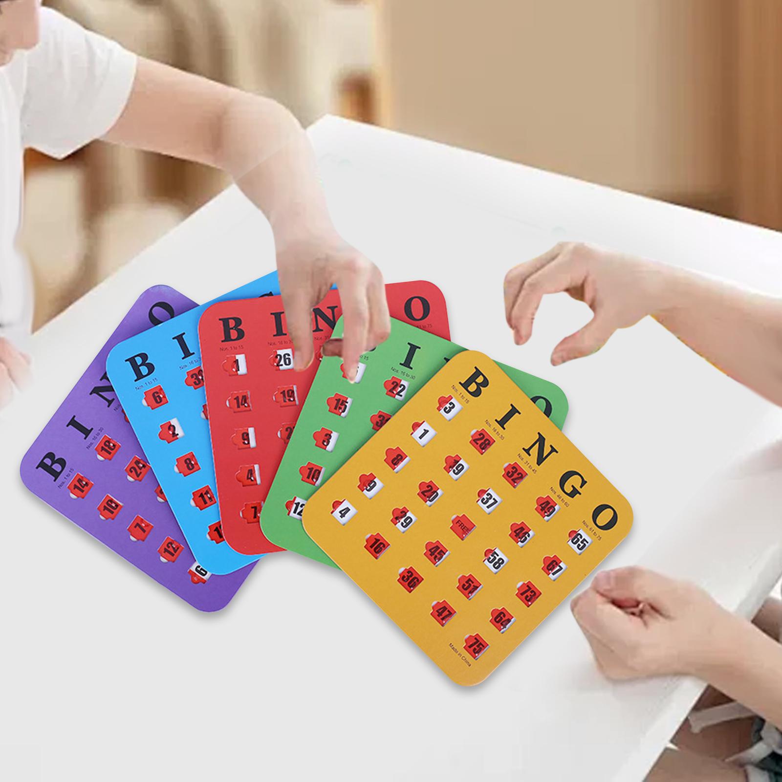 5 sztuk kart bingo z dużym czc – Party Games Large Groups recenzja i cena