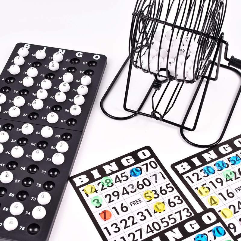 Automat do bingo, stalowa klat – Party Games Large Groups recenzja i cena
