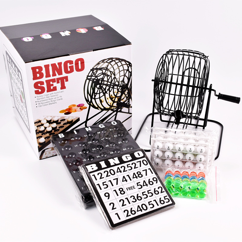 Automat do bingo, stalowa klat – Party Games Large Groups recenzja i cena
