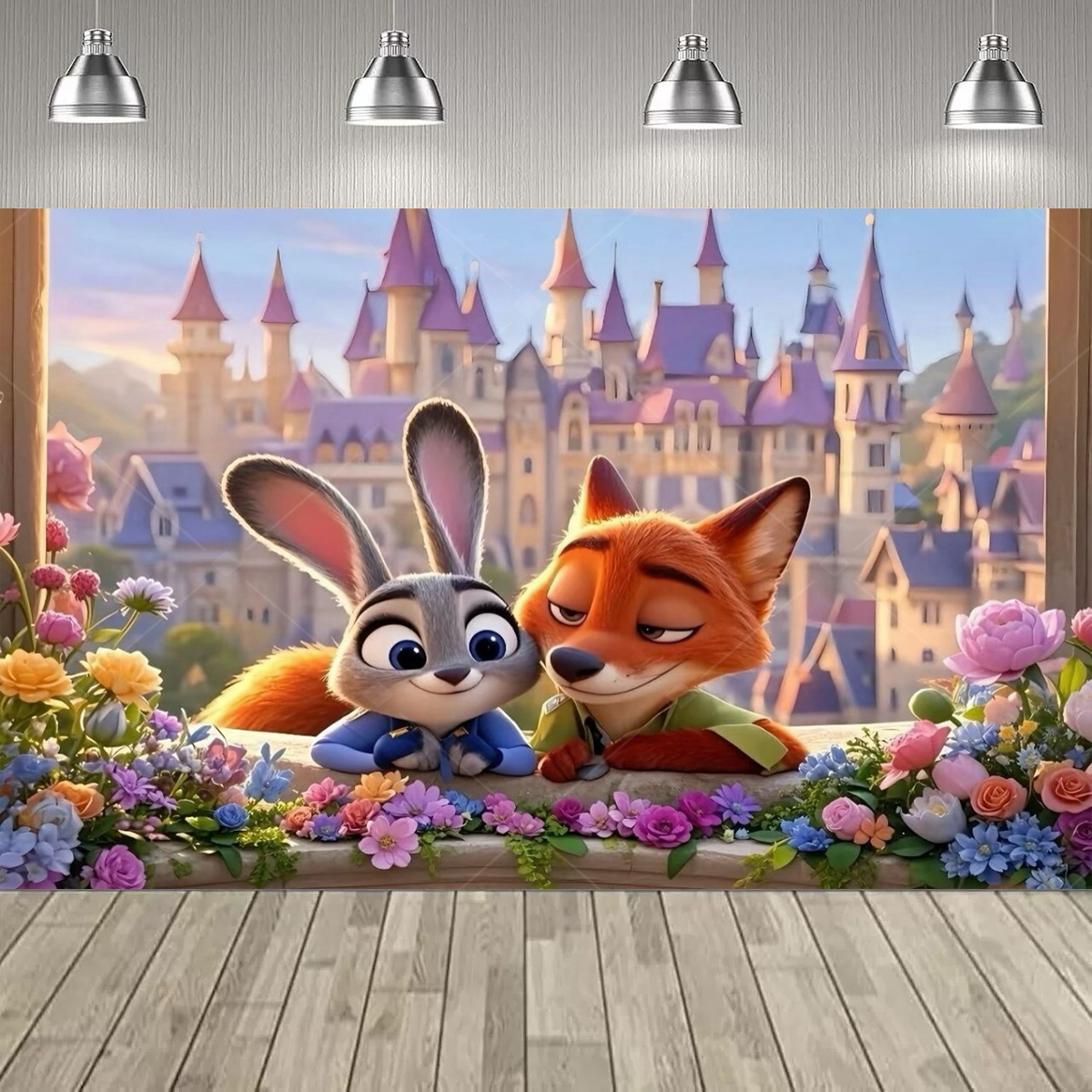 Tło dekoracyjne na imprezę w s – Zootopia Party Games recenzja i cena