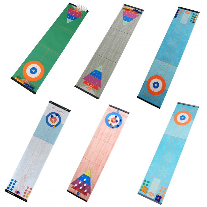 Zestaw do gry Curling na stole – Party Games For Adults And Kids recenzja i cena