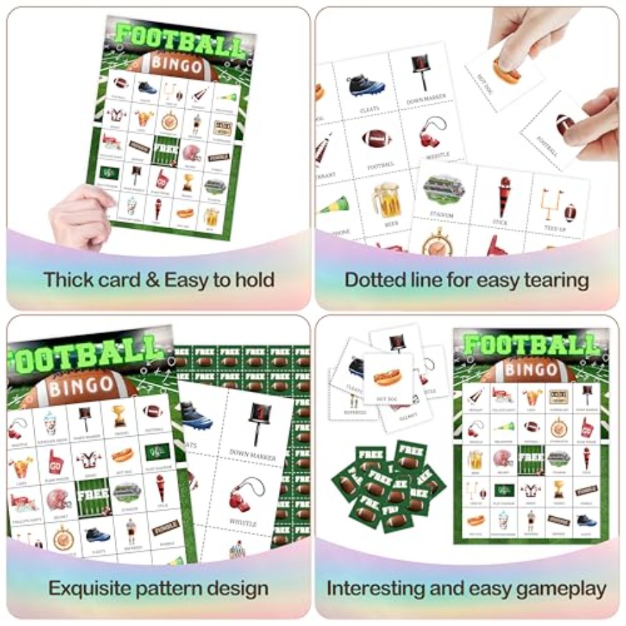 Karta do gry Bingo na imprezę  – Party Games Large Groups recenzja i cena