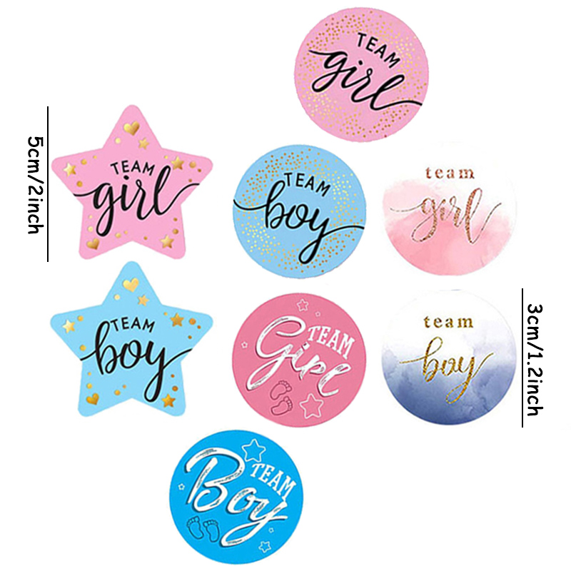 60 szt. Naklejek z oznaczeniem – Party Games Baby Shower recenzja i cena