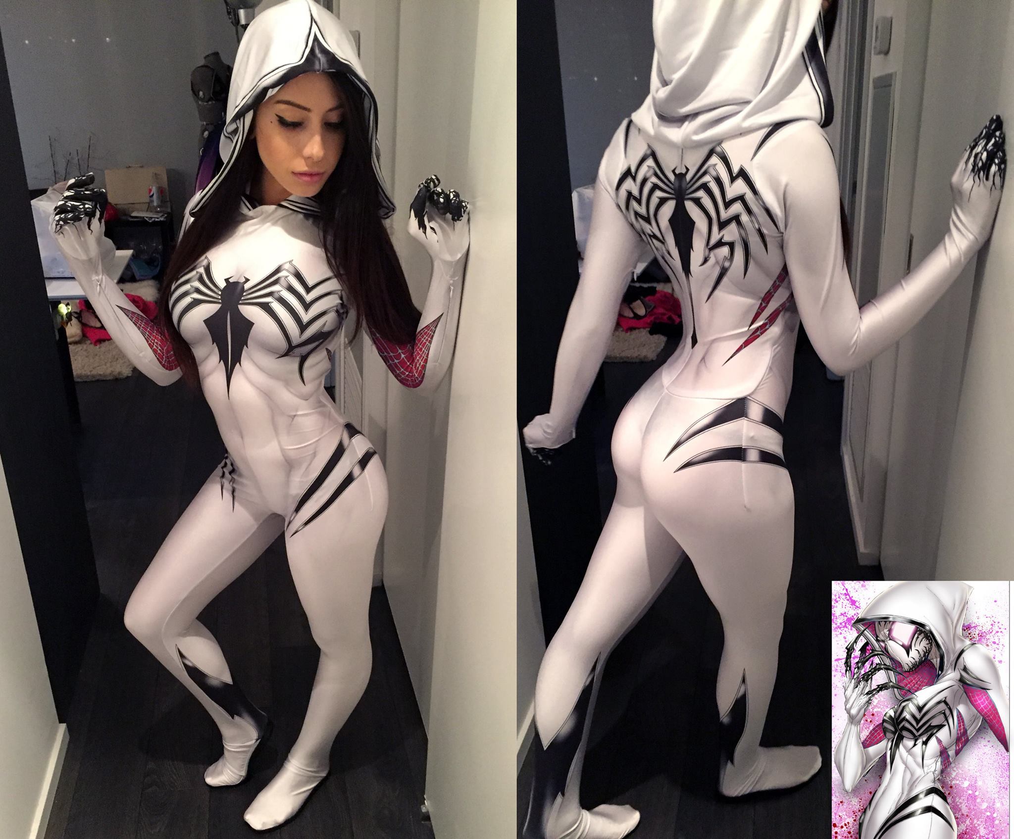 Kostium Halloween Gwen Stacy S – Party Games For Adults And Kids recenzja i cena
