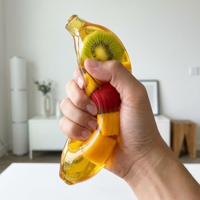 Fruit Banana Jelly Squishy Toy – Party Games Crazy recenzja i cena